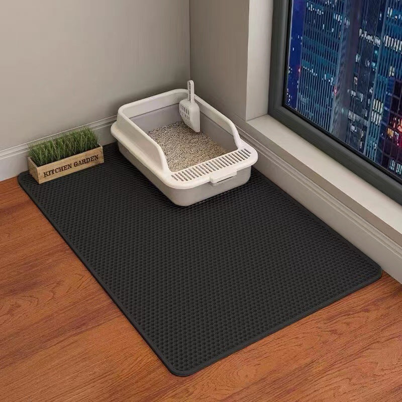 PET DOG Cat Litter Mat Double Layer Filter Anti-bring Out - Mag Max Mart