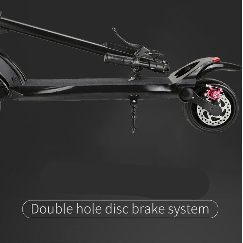 Double Drive Folding Scooter With Wide Tires - MAGM Enterprises LLC