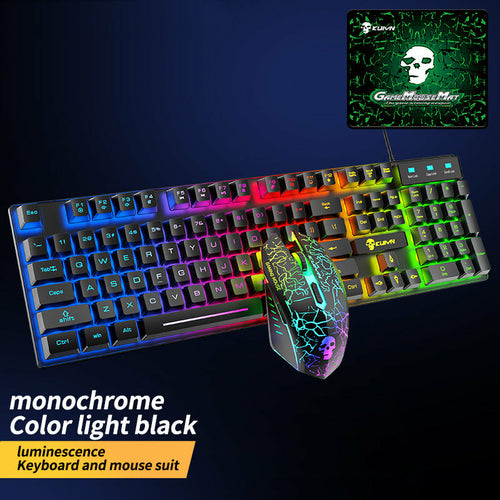 Luminous Keyboard And Mouse Set - Mag Max Mart