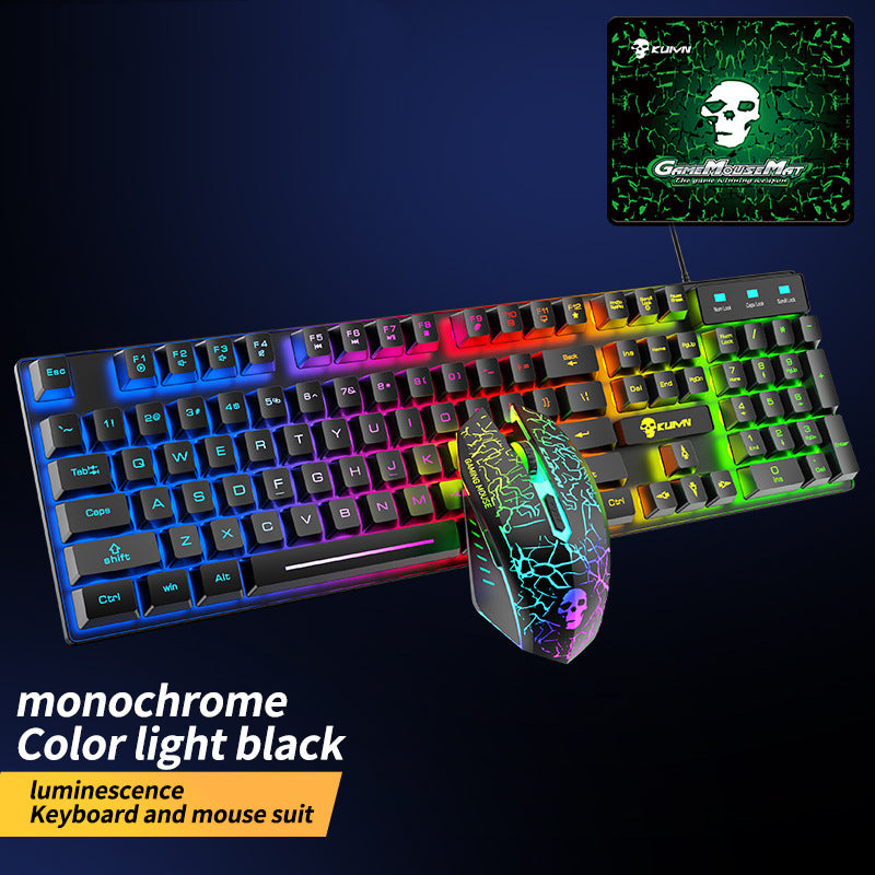 Luminous Keyboard And Mouse Set - Mag Max Mart