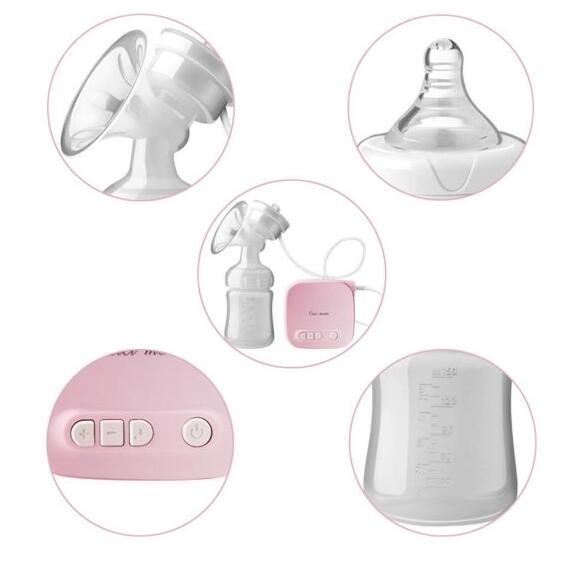 Automatic Milk Pumps Kit Electric Breast Natural Suction Enlarger Feeding Bottle USB Breast Milksucker BM - MAGM Enterprises LLC