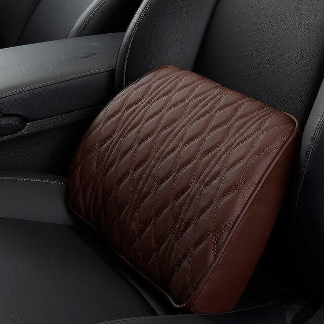 Car headrest, car neck pillow, backrest, car seat, universal car lumbar support set - MAGM Enterprises LLC