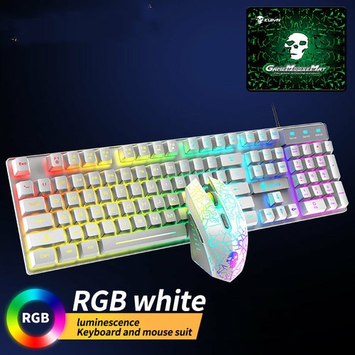 Luminous Keyboard And Mouse Set - Mag Max Mart