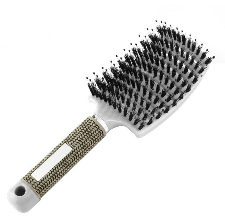 Hairbrush Anti Klit Brushy Haarborstel Women Detangler Hair Brush Bristle Nylon Scalp Massage  Teaser Hair Brush Comb - Mag Max Mart