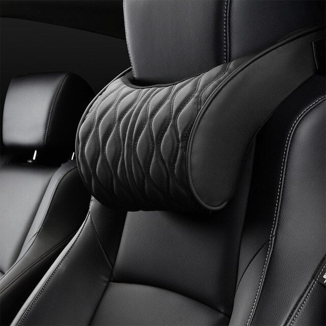 Car headrest, car neck pillow, backrest, car seat, universal car lumbar support set - MAGM Enterprises LLC