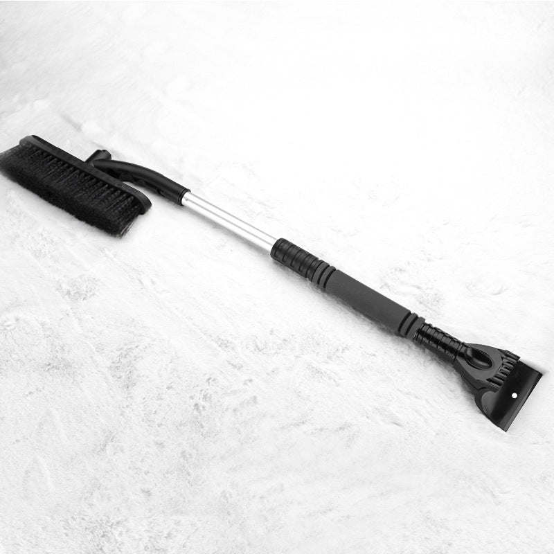 Car Cleaning Brush Ice Scraper Detachable Snow Shovel Brush Dust Remove Brush Auto Windshield Extendable Snow Brush Foam Handle - MAGM Enterprises LLC