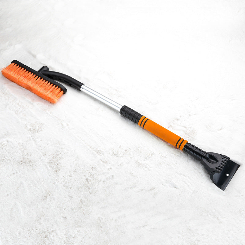 Car Cleaning Brush Ice Scraper Detachable Snow Shovel Brush Dust Remove Brush Auto Windshield Extendable Snow Brush Foam Handle - MAGM Enterprises LLC