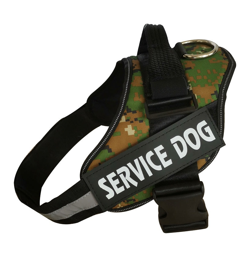 Personalized Custom Reflective Breathable Dog Harness NO PULL Adjustable Pet Harness For Small Large Dog Harness Vest With Patch - MAGM Enterprises LLC