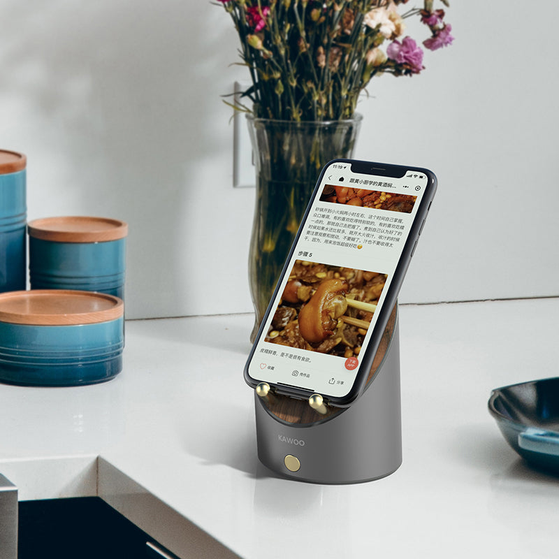 Wooden Bluetooth Speaker Smart Induction & Phone Holder - Mag Max Mart