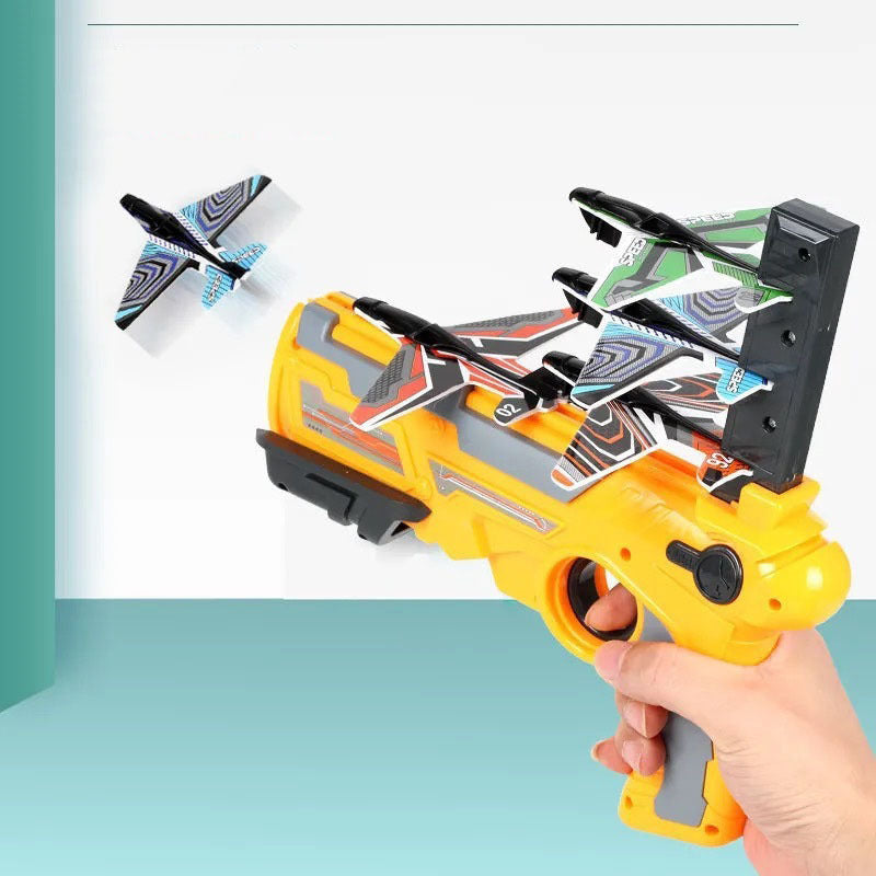 Children's Outdoor Boy Toys Hand Throwing Spin Glider Model Launcher - MAGM Enterprises LLC