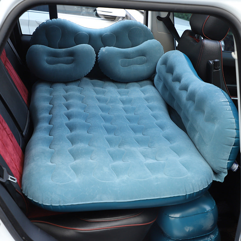 Inflatable Mattress Camping Car Air Mattress Car Travel Mattress Outdoor Car Pillow Bed - MAGM Enterprises LLC