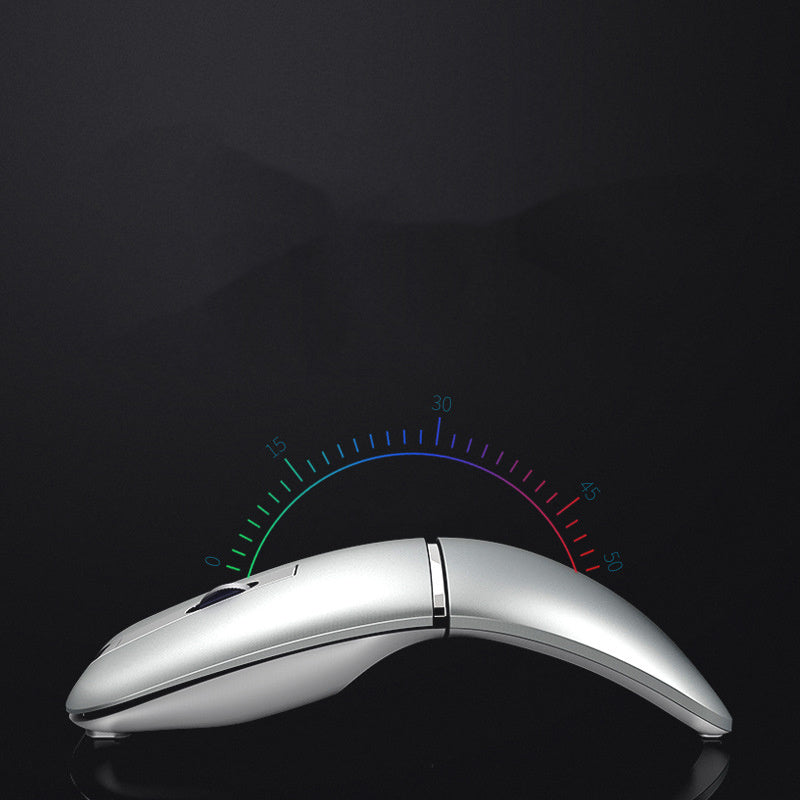 Dual-mode Bluetooth Wireless Mouse Rechargeable Ultra-thin Mute Desktop Laptop Office - MAGM Enterprises LLC