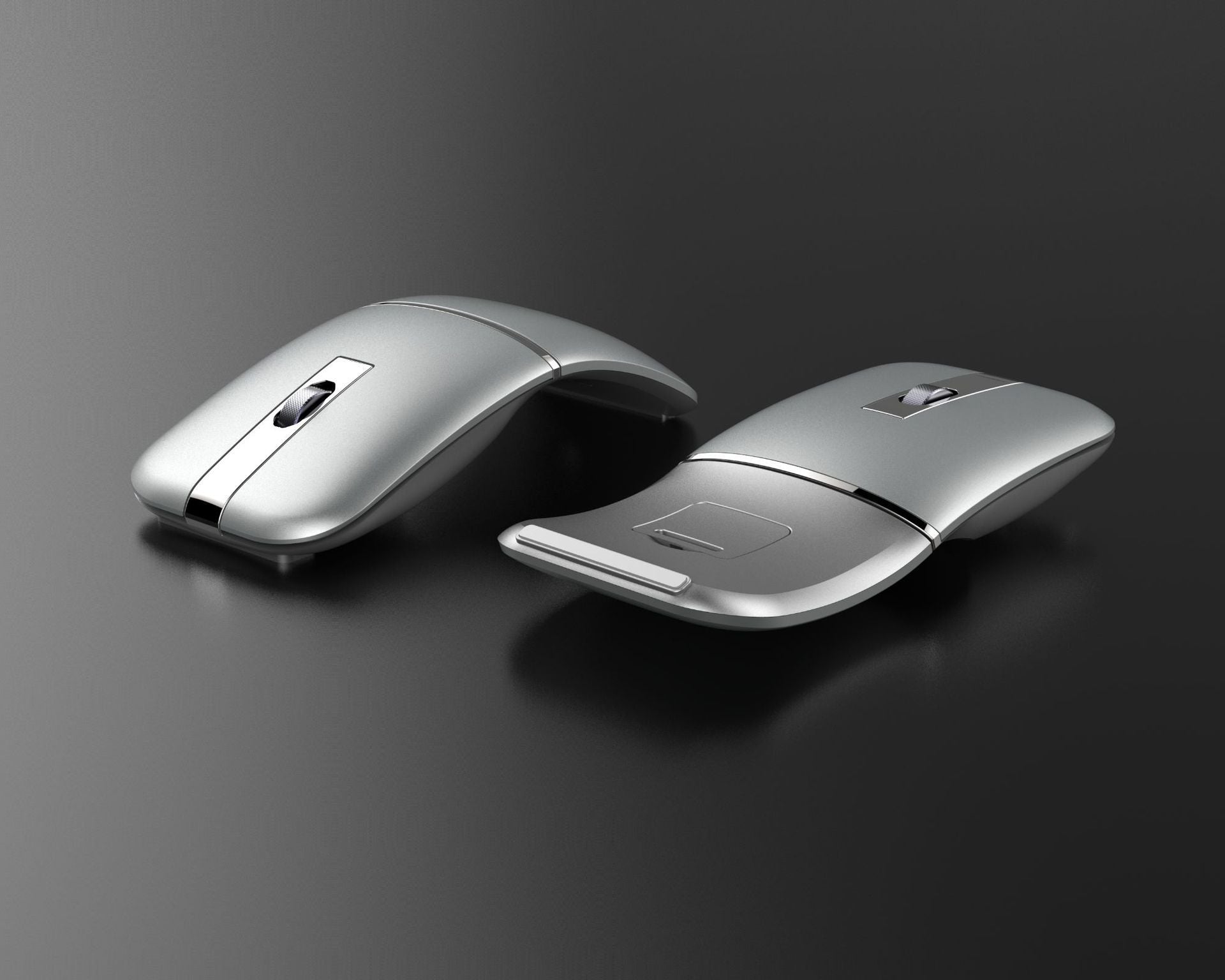 Dual-mode Bluetooth Wireless Mouse Rechargeable Ultra-thin Mute Desktop Laptop Office - MAGM Enterprises LLC