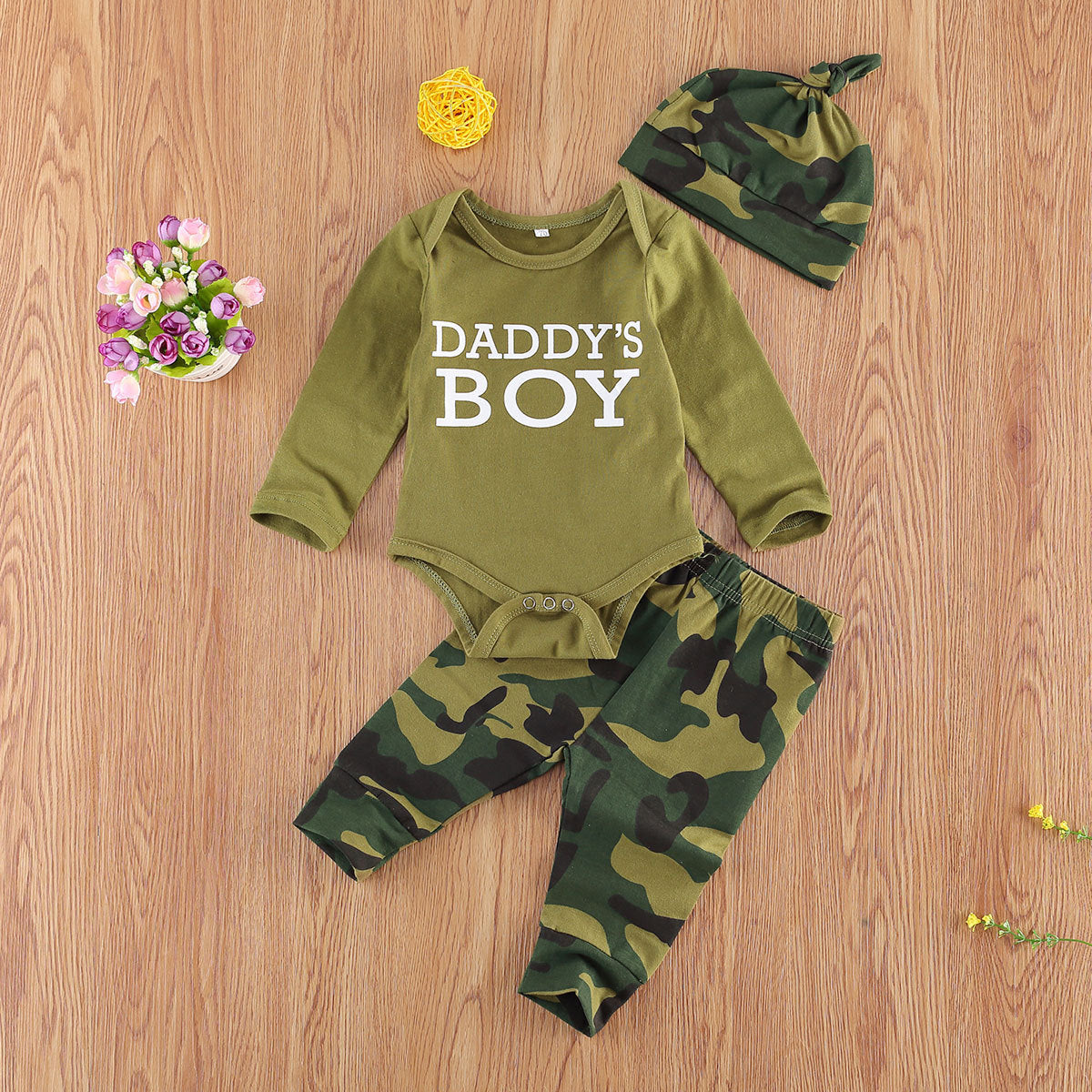 New Products Set Letter Camouflage Printed Children Set - Shirt & Pent for Girl - MAGM Enterprises LLC