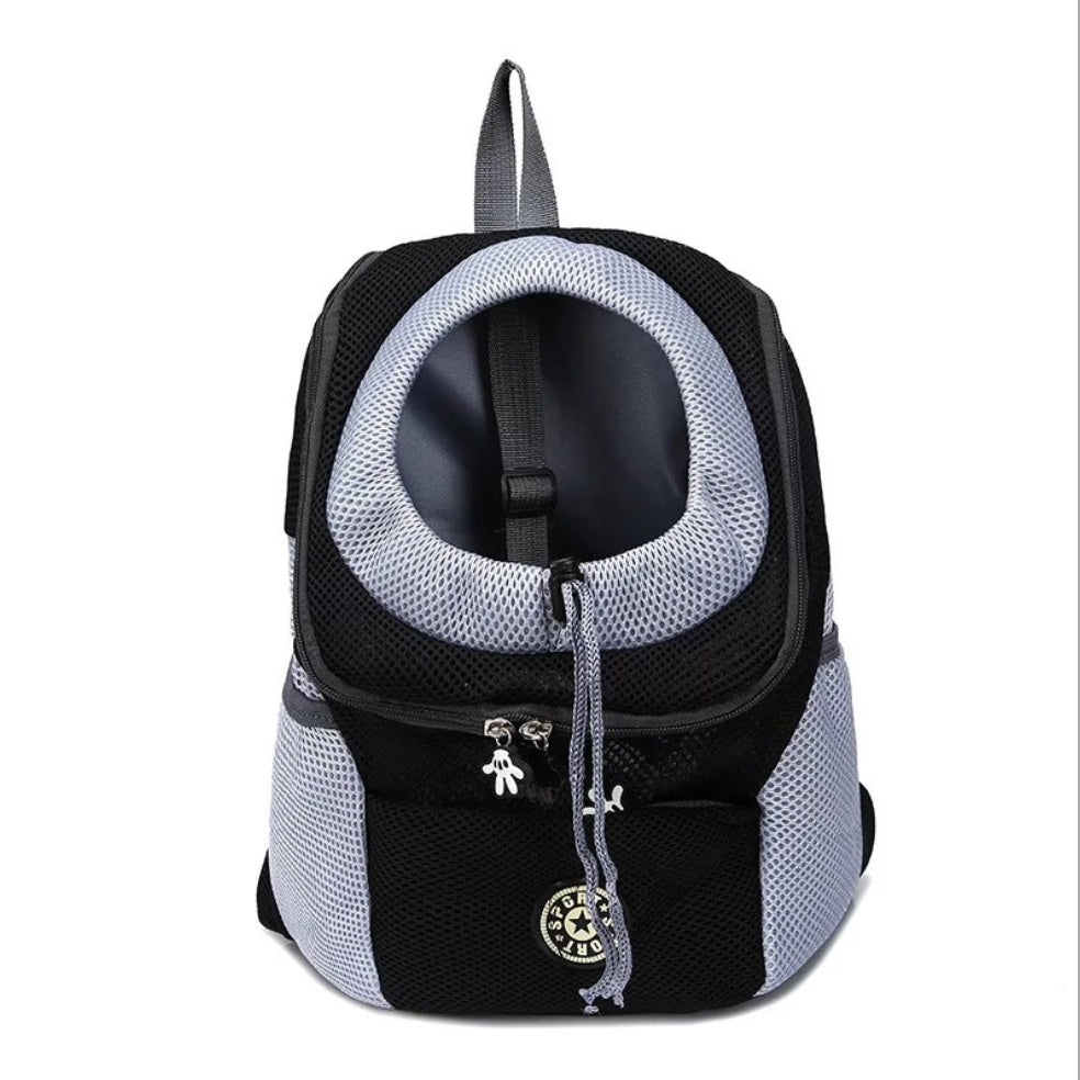 Pet Dog Carrier Carrier For Dogs Backpack Out Double Shoulder Portable Travel Outdoor Carrier Bag Mesh - MAGM Enterprises LLC