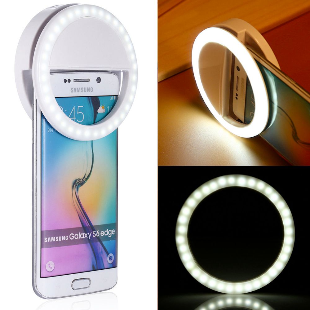 Portable Selfie Ring Clip On for Mobile Phone - Mag Max Mart