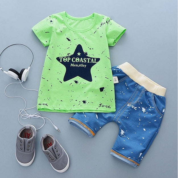 summer baby boys outfits sports Wear Suite - MAGM Enterprises LLC