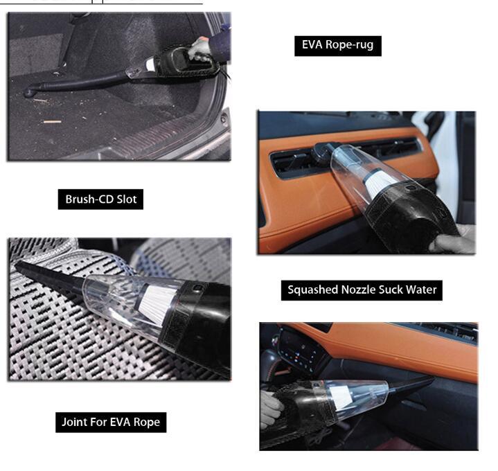 High Power Wet and Dry Vacuum Cleaner Car Vacuum Cleaner Super Suction Haipa Handheld - MAGM Enterprises LLC