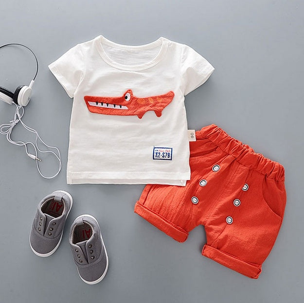 summer baby boys outfits sports Wear Suite - MAGM Enterprises LLC