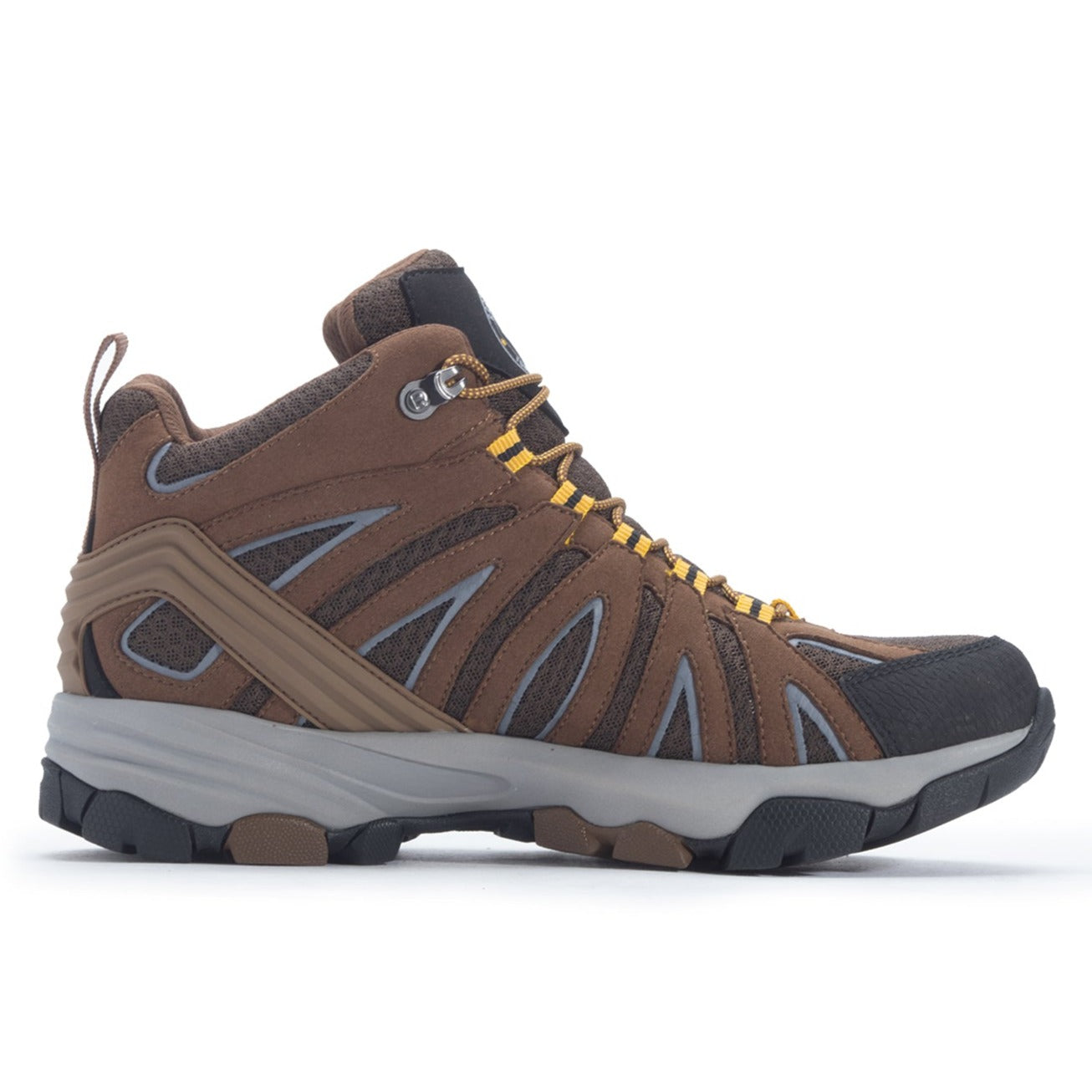 ROCKROOSTER Bedrock Brown 6 Inch Waterproof Hiking Boots with VIBRAM® - Mag Max Mart