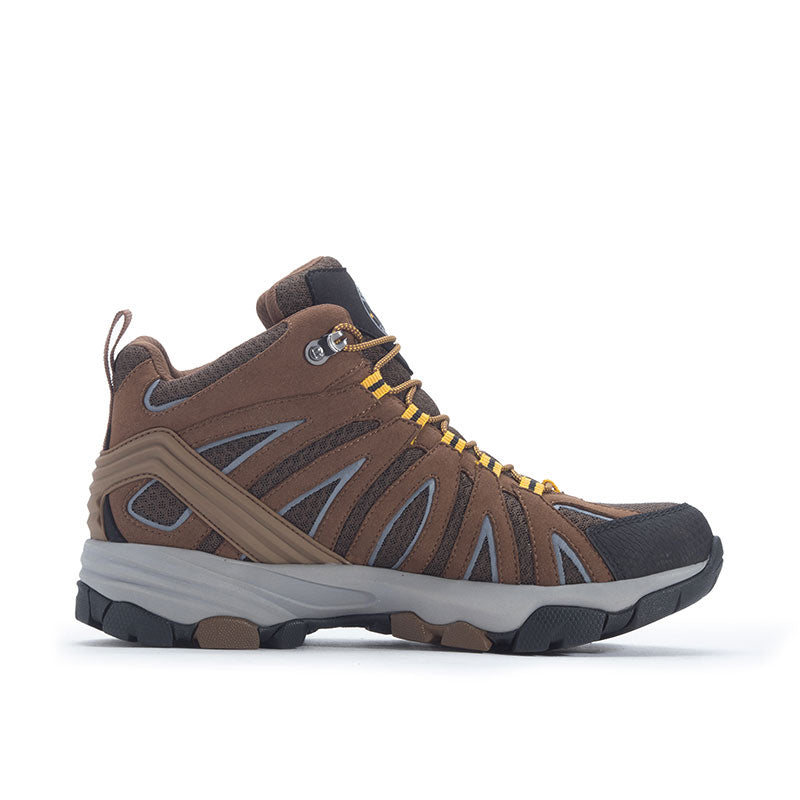 ROCKROOSTER Bedrock Brown 6 Inch Waterproof Hiking Boots with VIBRAM® - Mag Max Mart