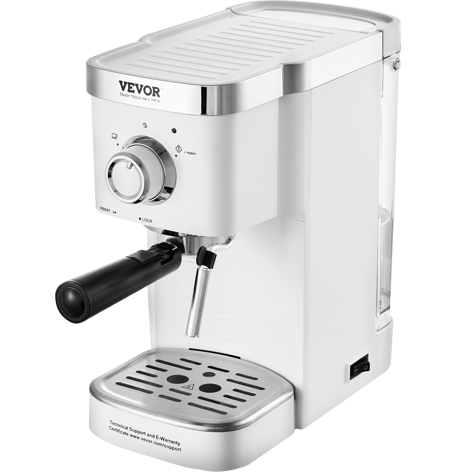 VEVOR Espresso Coffee Machine, 15Bar Semi-Automatic Espresso Maker - MAGM Enterprises LLC