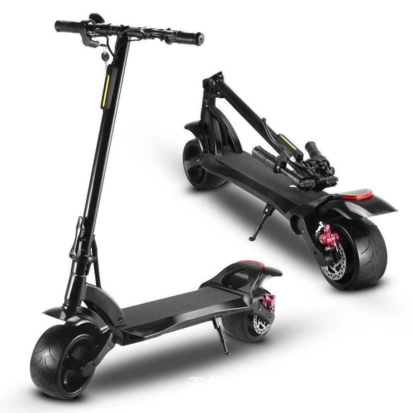 Double Drive Folding Scooter With Wide Tires - MAGM Enterprises LLC