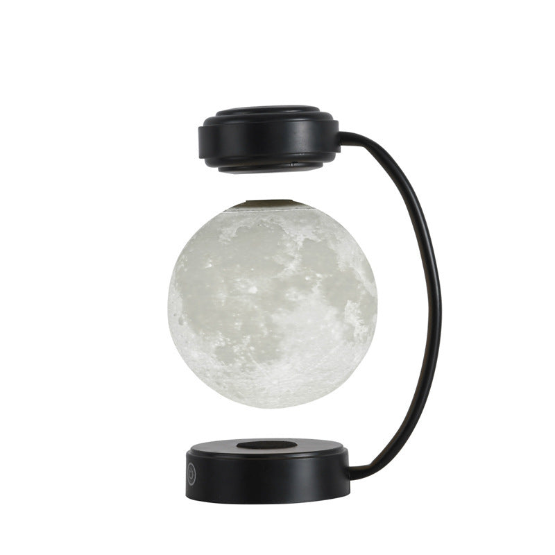 3D LED Moon Night Light Wireless Magnetic Levitating Rotating Floating Ball Lamp For School Office Bookshop Home Decoration - MAGM Enterprises LLC