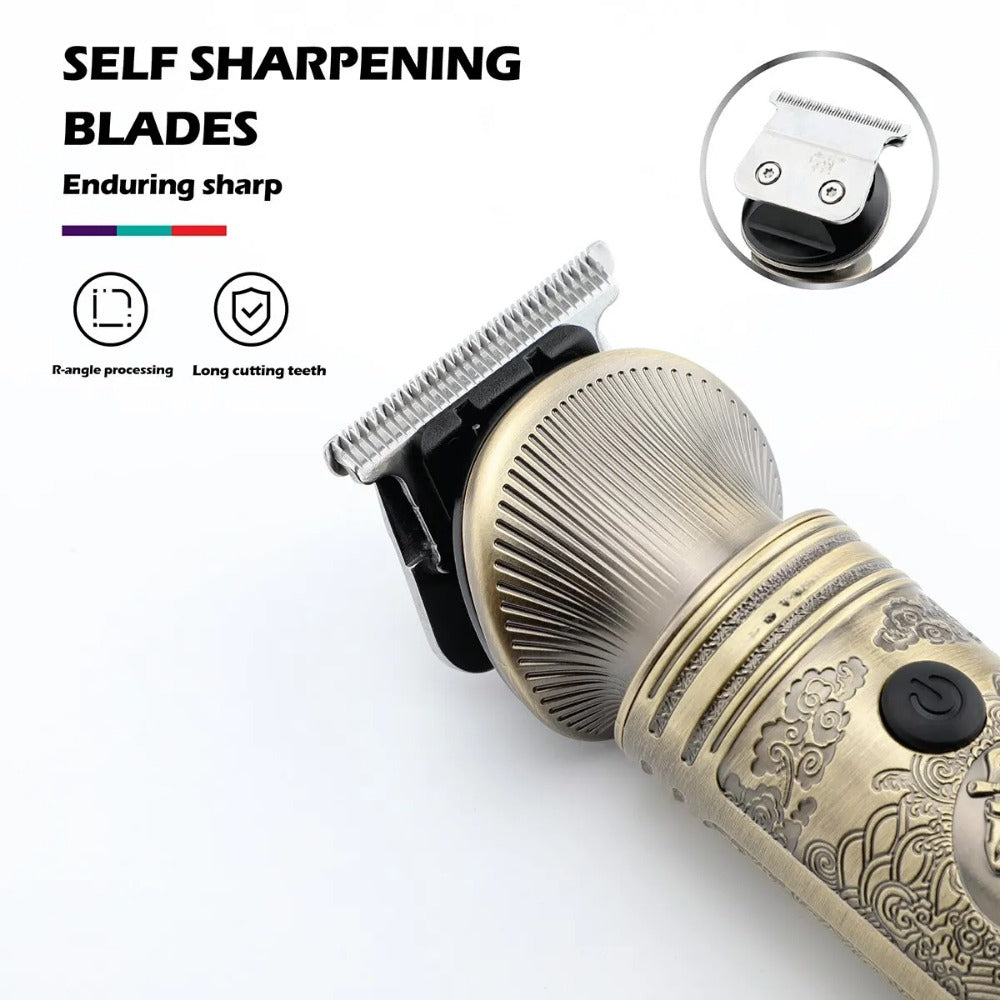 Hair Trimmer Professional Hair Clipper Metal Hair Cutting Machine - MAGM Enterprises LLC