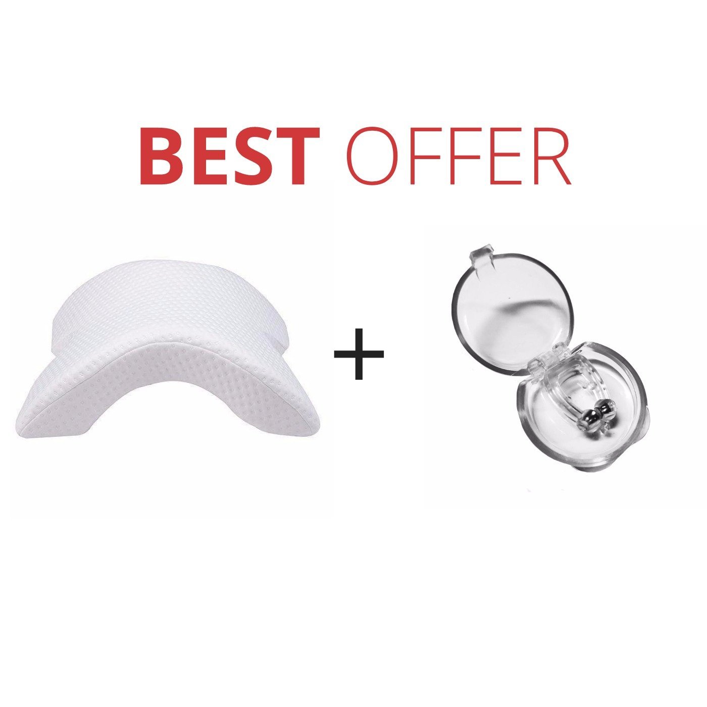 Silicone Magnetic Anti Snore Stop Snoring Nose Clip Sleep Tray Sleeping Aid Apnea Guard Night Device - MAGM Enterprises LLC