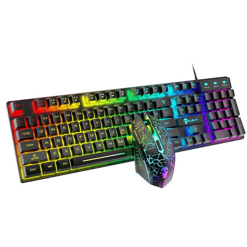 Luminous Keyboard And Mouse Set - Mag Max Mart