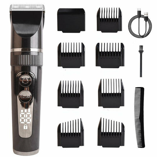 Professional Hair Clipper For Men Rechargeable Hair Trimmer Hair - MAGM Enterprises LLC