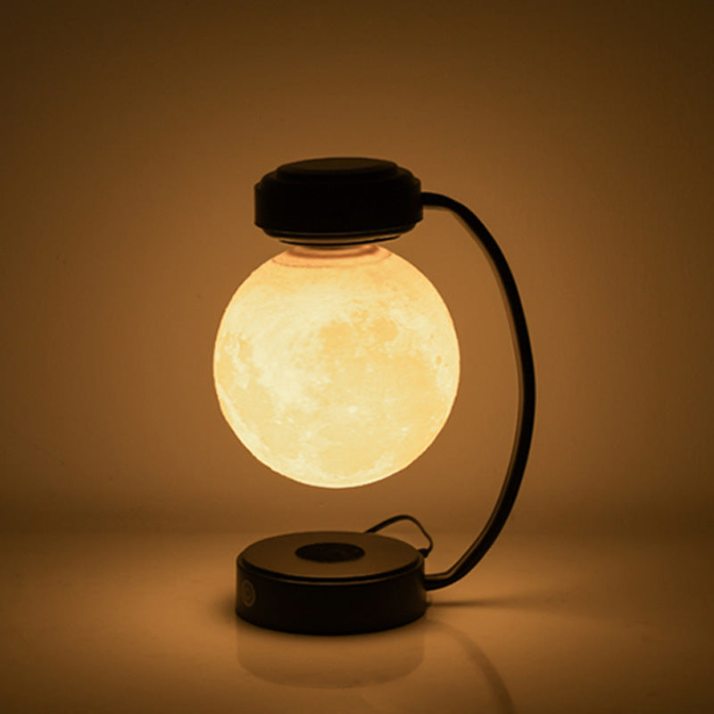 3D LED Moon Night Light Wireless Magnetic Levitating Rotating Floating Ball Lamp For School Office Bookshop Home Decoration - MAGM Enterprises LLC