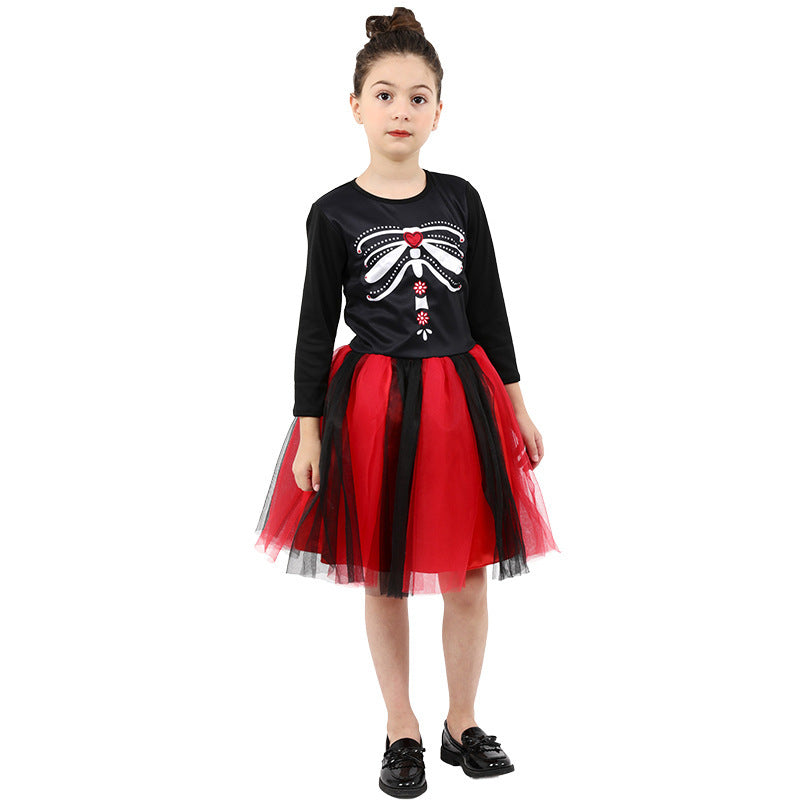 Halloween Costume Child Costume Cosplay Performance Costume Halloween Dress - MAGM Enterprises LLC