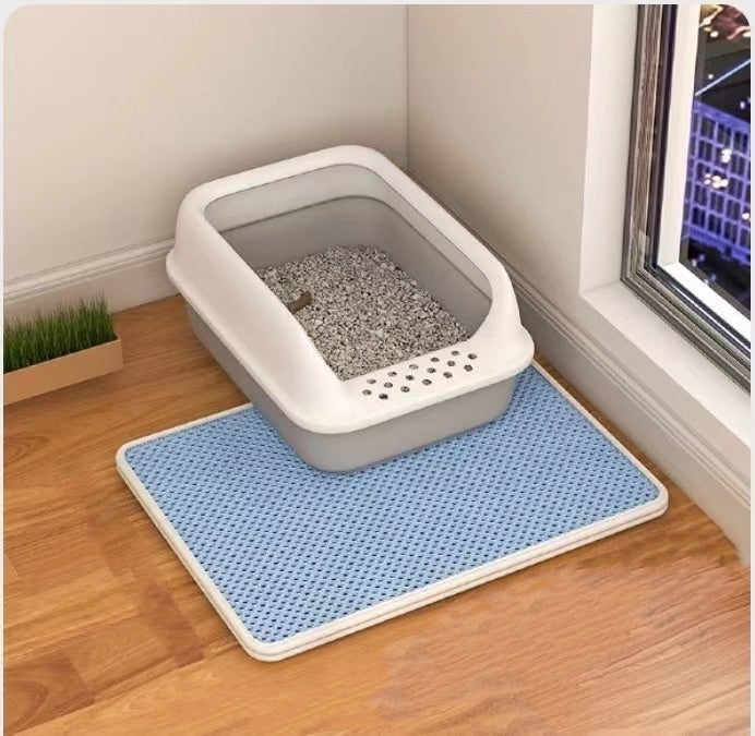 PET DOG Cat Litter Mat Double Layer Filter Anti-bring Out - Mag Max Mart