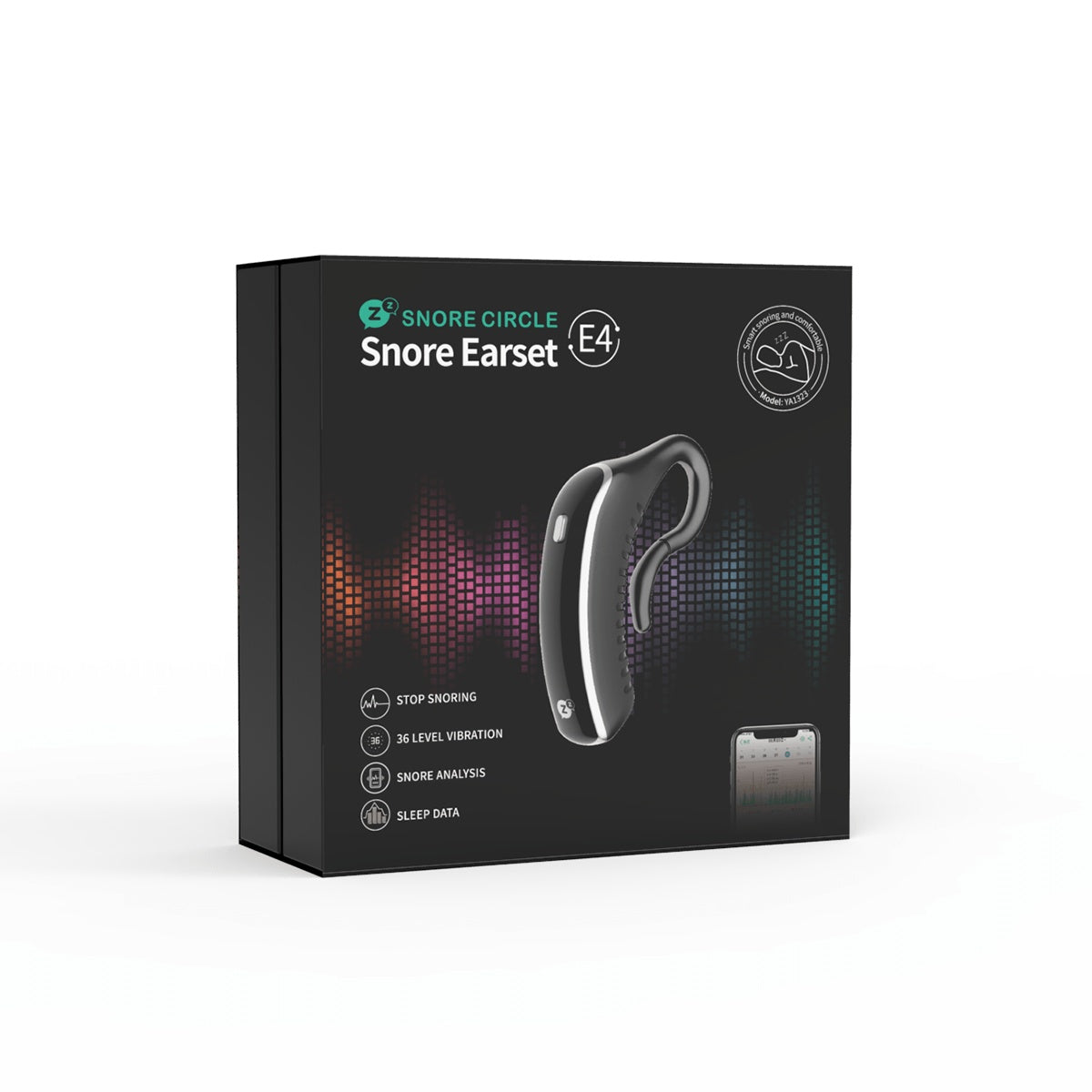 24 Hours Bluetooth Anti-snoring Device Charge Snore Earset Sleeping Aid Snoring Analyzes Sleep Datas Good Sleep - MAGM Enterprises LLC