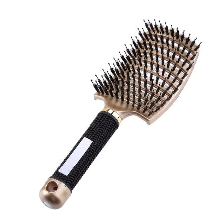 Hairbrush Anti Klit Brushy Haarborstel Women Detangler Hair Brush Bristle Nylon Scalp Massage  Teaser Hair Brush Comb - Mag Max Mart