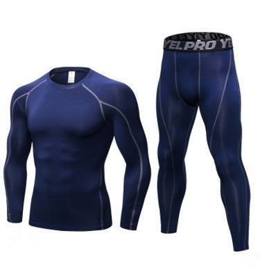 Men's Fitness Running Compression Training Suit Fitness Sportswear - MAGM Enterprises LLC