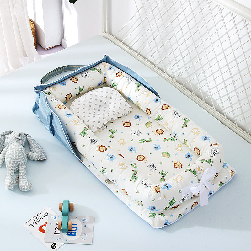 Baby Removable And Washable Bed Crib Portable Baby Bed - MAGM Enterprises LLC