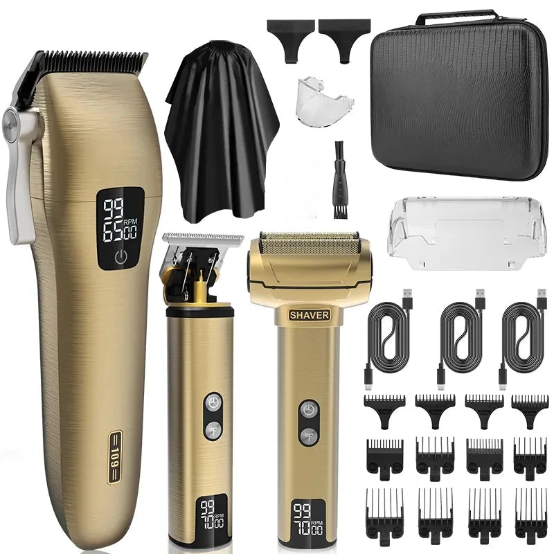 Full Body Waterproof Hair Clipper Professional Hair Trimmer Nose Hair - MAGM Enterprises LLC