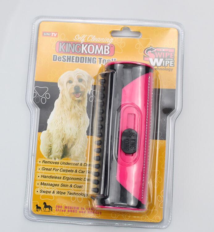 Pet Dog Hair Comb Lint Roller Dog Cat Puppy Cleaning Brush Cats Hair Sofa Carpet Cleaner Brushes Pet Supplies Comb - MAGM Enterprises LLC