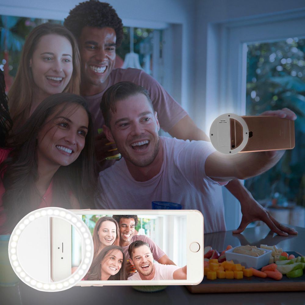 Portable Selfie Ring Clip On for Mobile Phone - Mag Max Mart