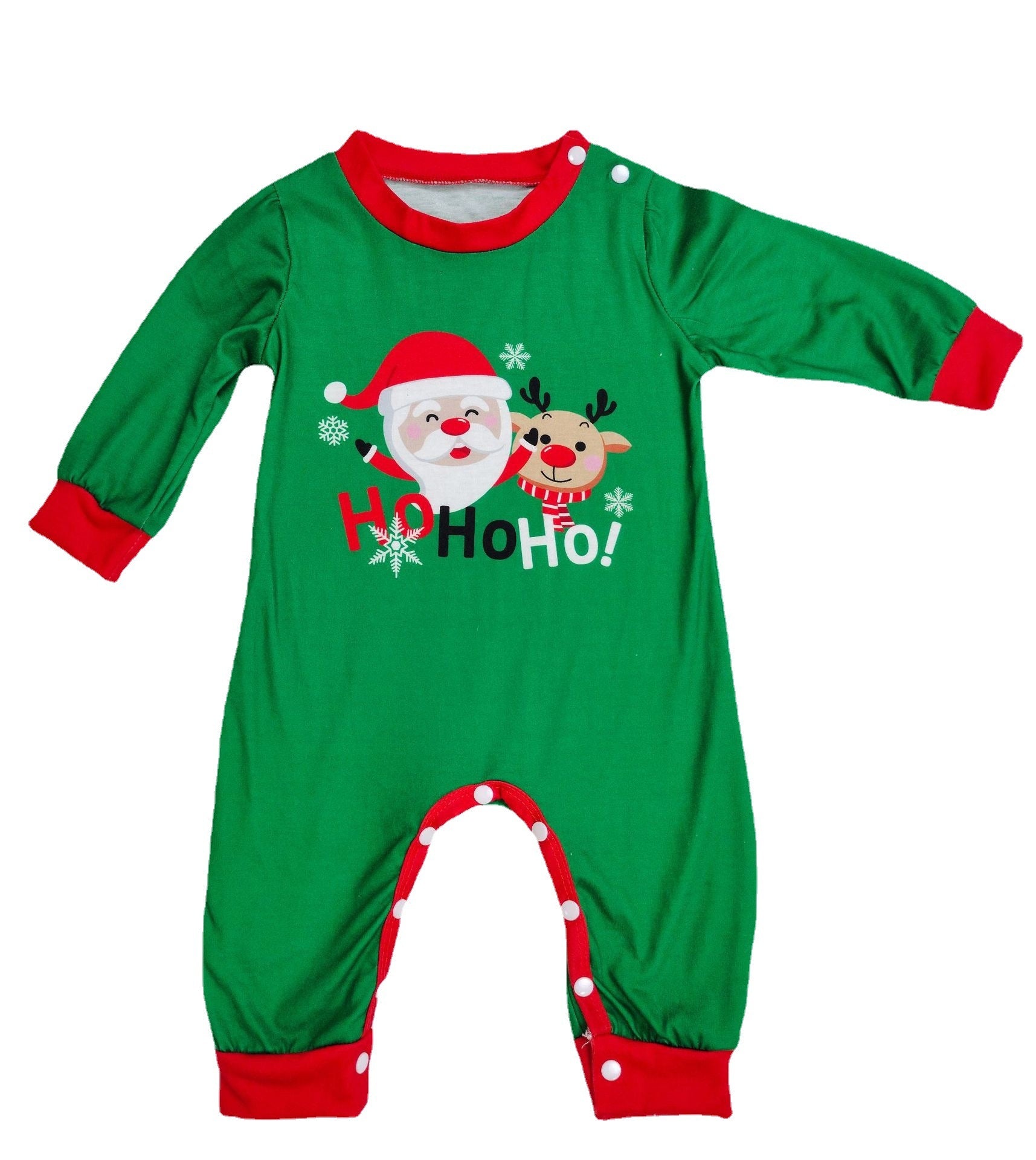 Christmas Pajamas For Family Matching Family Christmas PJs Sets Santa Claus Printed Top Sleepwear - MAGM Enterprises LLC