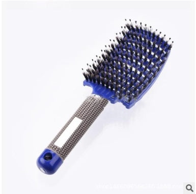 Hairbrush Anti Klit Brushy Haarborstel Women Detangler Hair Brush Bristle Nylon Scalp Massage  Teaser Hair Brush Comb - Mag Max Mart