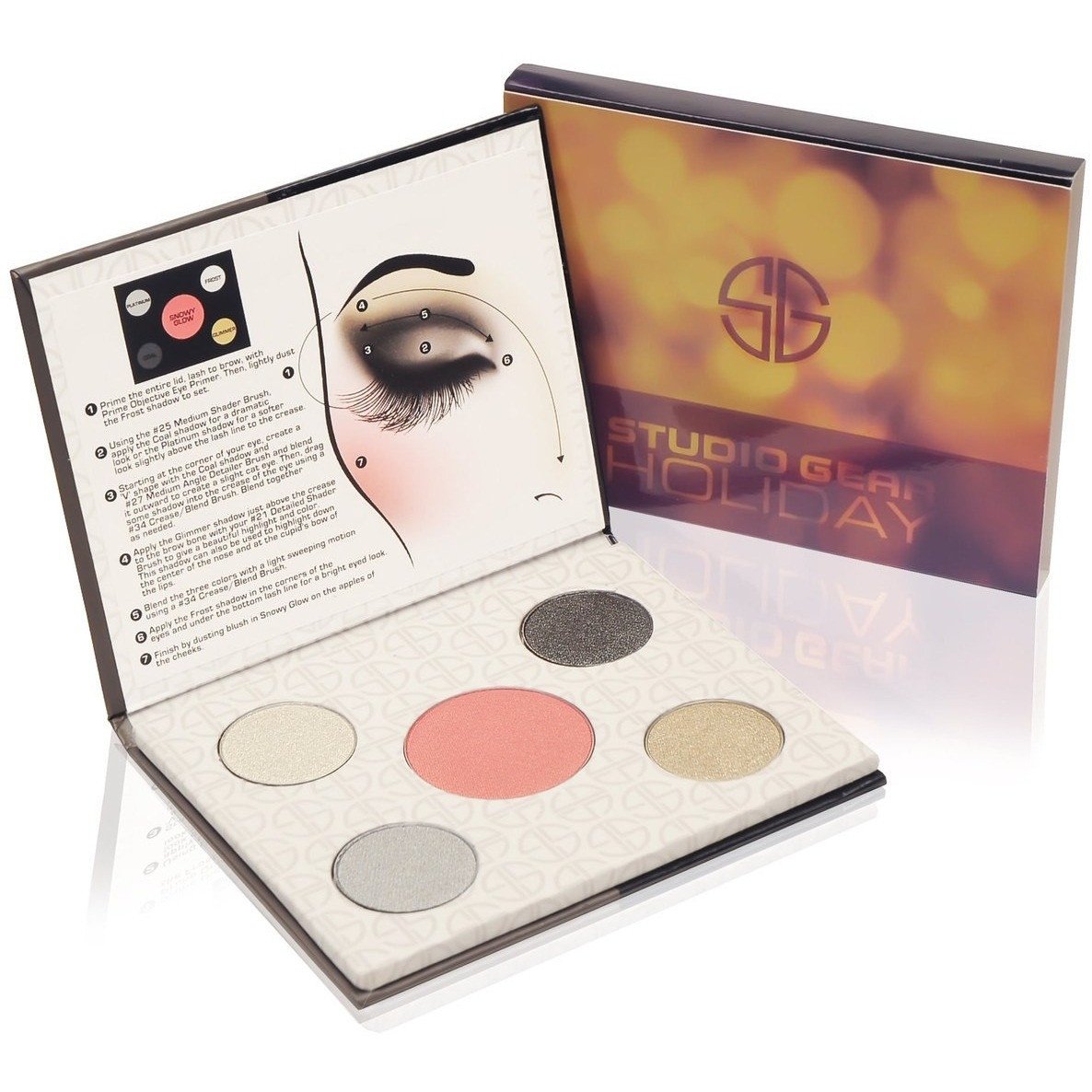 HOLIDAY EYE MAKEUP PALETTE - 5 Shades - MAGM Enterprises LLC