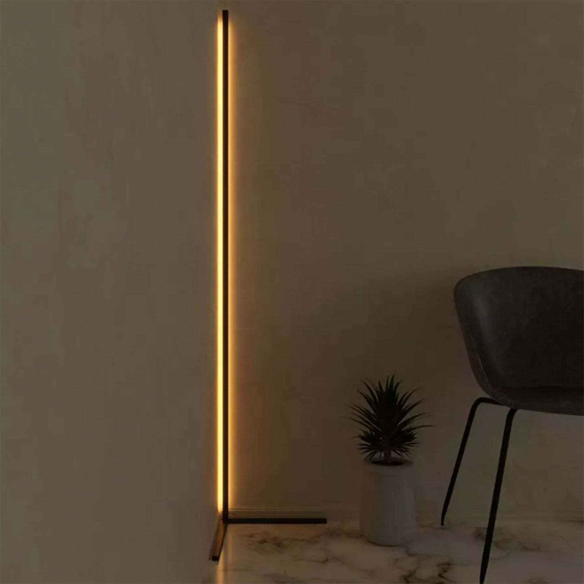 RGBCW Corner Floor Lamp - Mag Max Mart