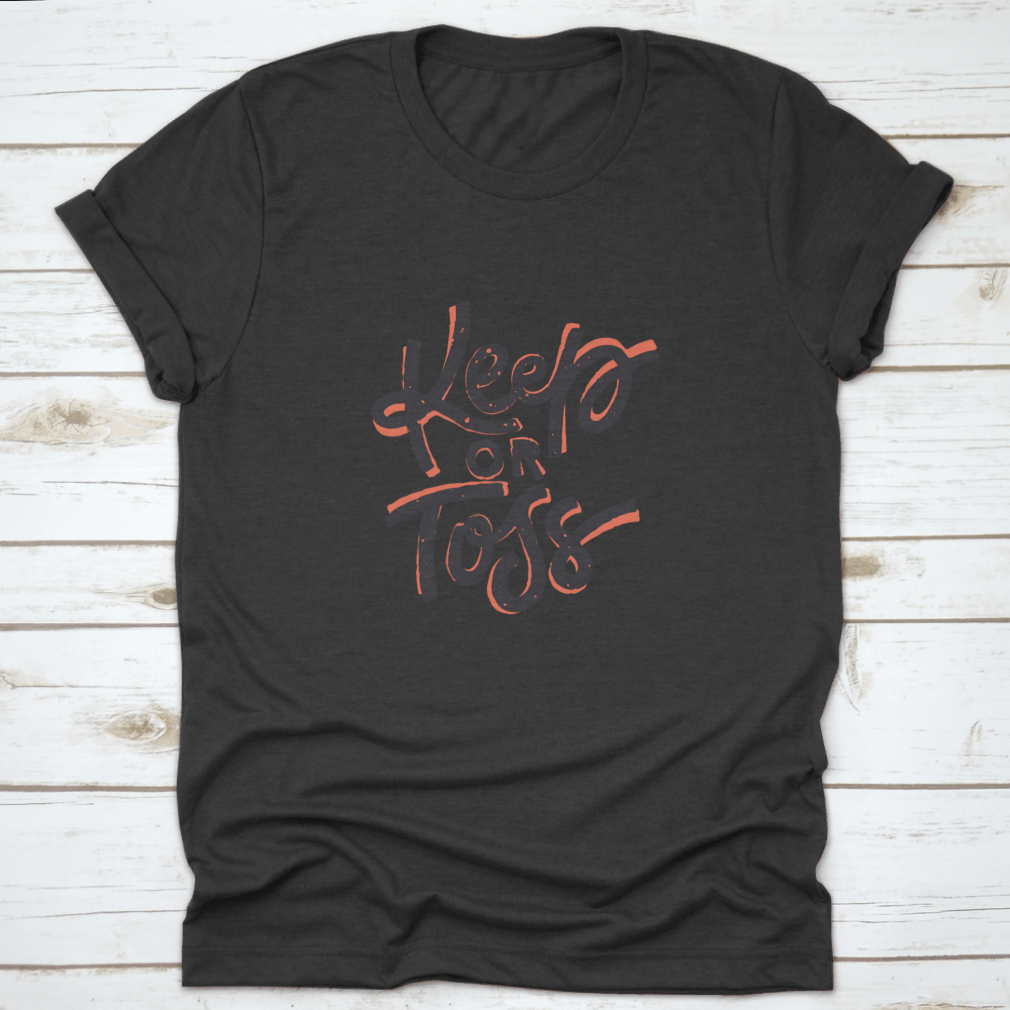 Hand Drawn Lettering Cotton T-Shirt - MAGM Enterprises LLC