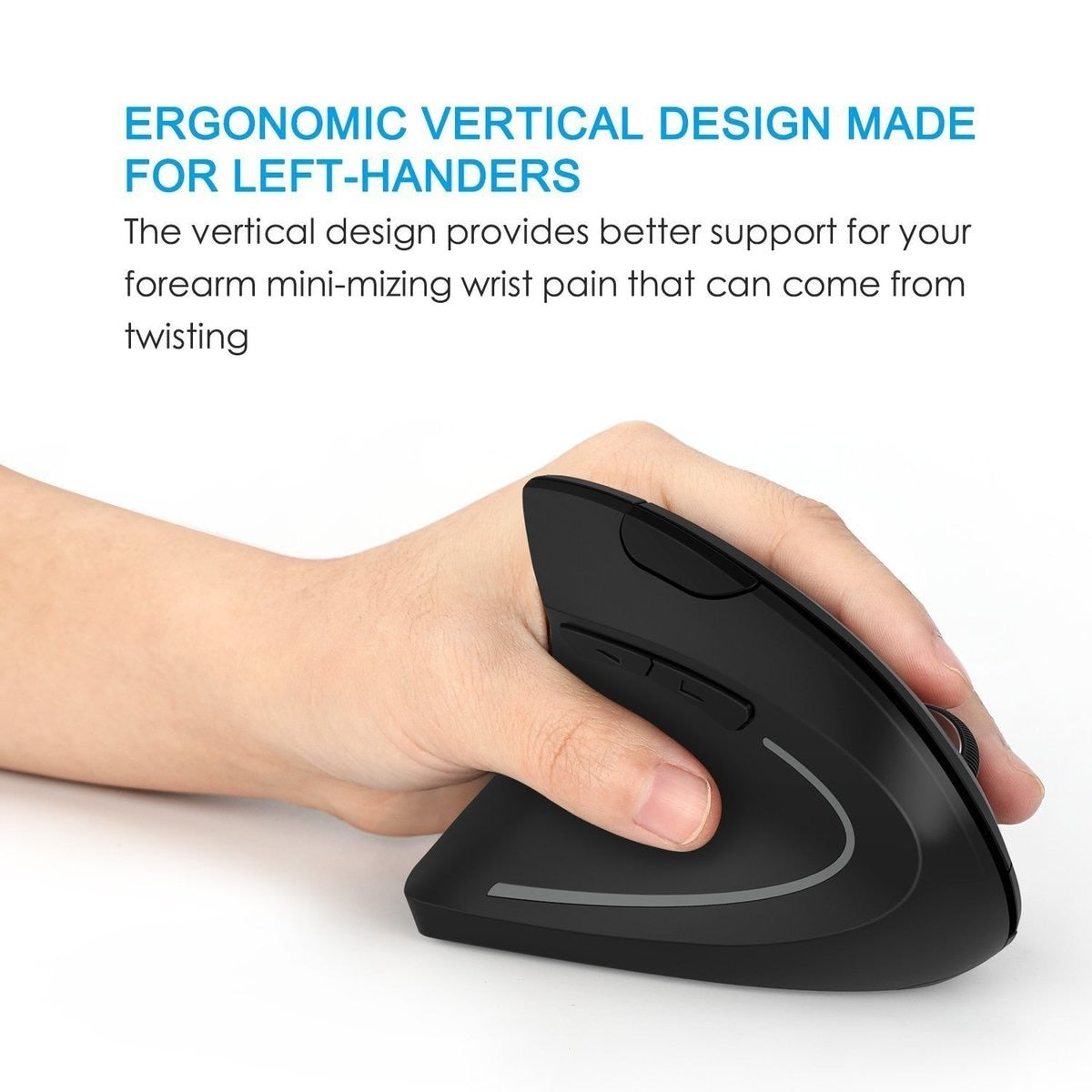 2.4G Wireless Ergonomic Vertical Mouse - Mag Max Mart