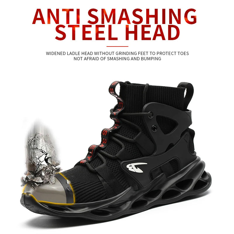 Breathable Men's Safety Shoes Waterproof SRA - MAGM Enterprises LLC