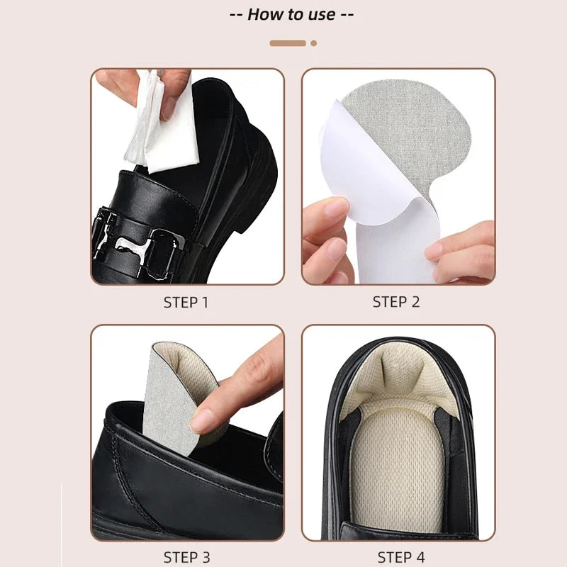 Soft Heel Pad Stickers Women's Memory Sponge Half Insoles - MAGM Enterprises LLC